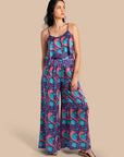 Birds of a Feather Wide Leg Pant: Coral