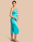 Grace Bay Midi Dress: Turquoise