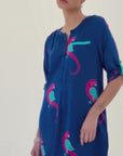 Song Bird Ella Kurta: Sapphire